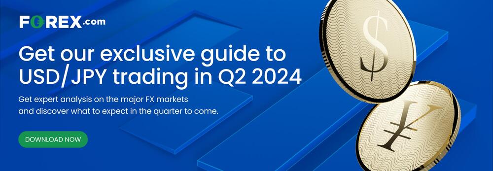 Get our exclusive guide to USD/JPY trading in Q2 2024