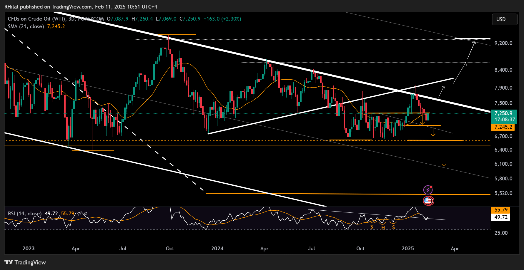 OIL Analysis USOIL_2025-02-11_10-51-24