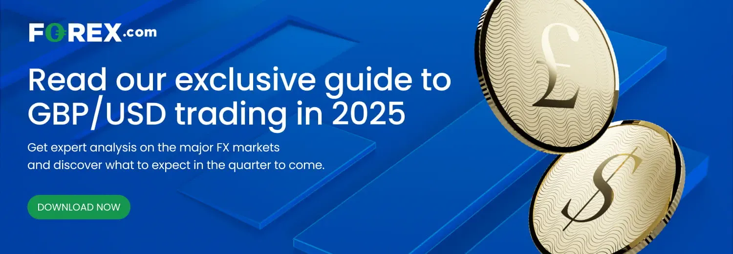 Get our exclusive guide to GBP/USD trading in 2025